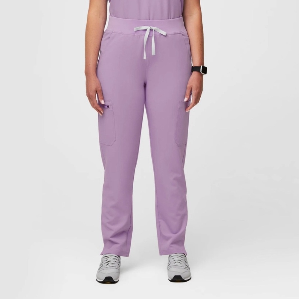 FIGS Lavender Dew Yola'™ High Waisted 2.0 - Skinny Scrub Pants